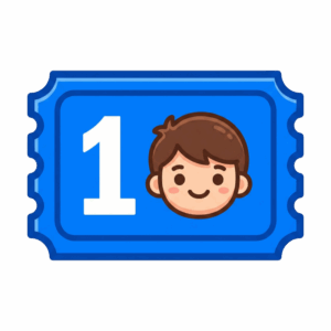1 Play Pass (1st Child)